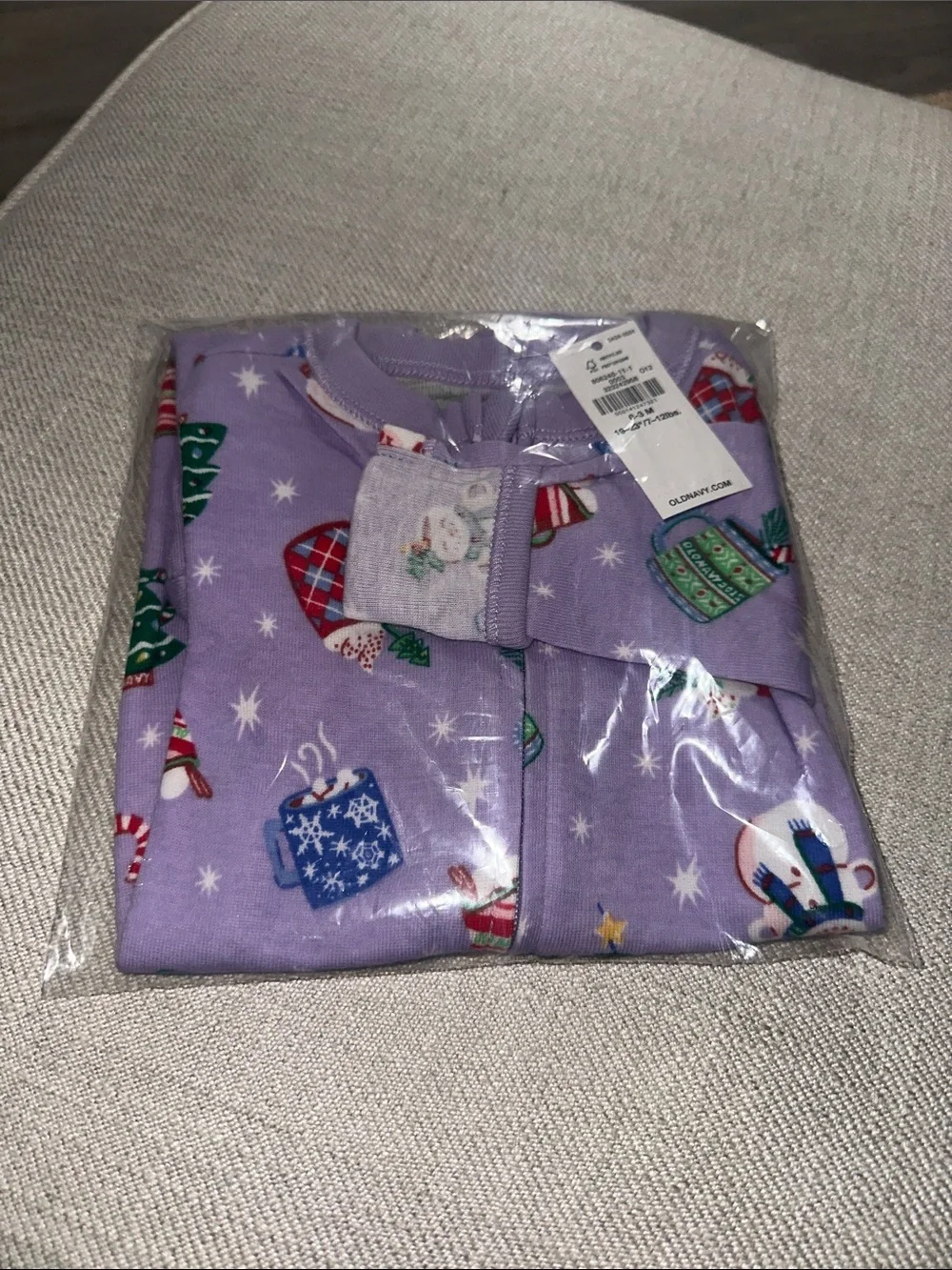 NWT Old Navy Lavender 2-Way-Zip Sleep & Play Footed One-Piece for Baby